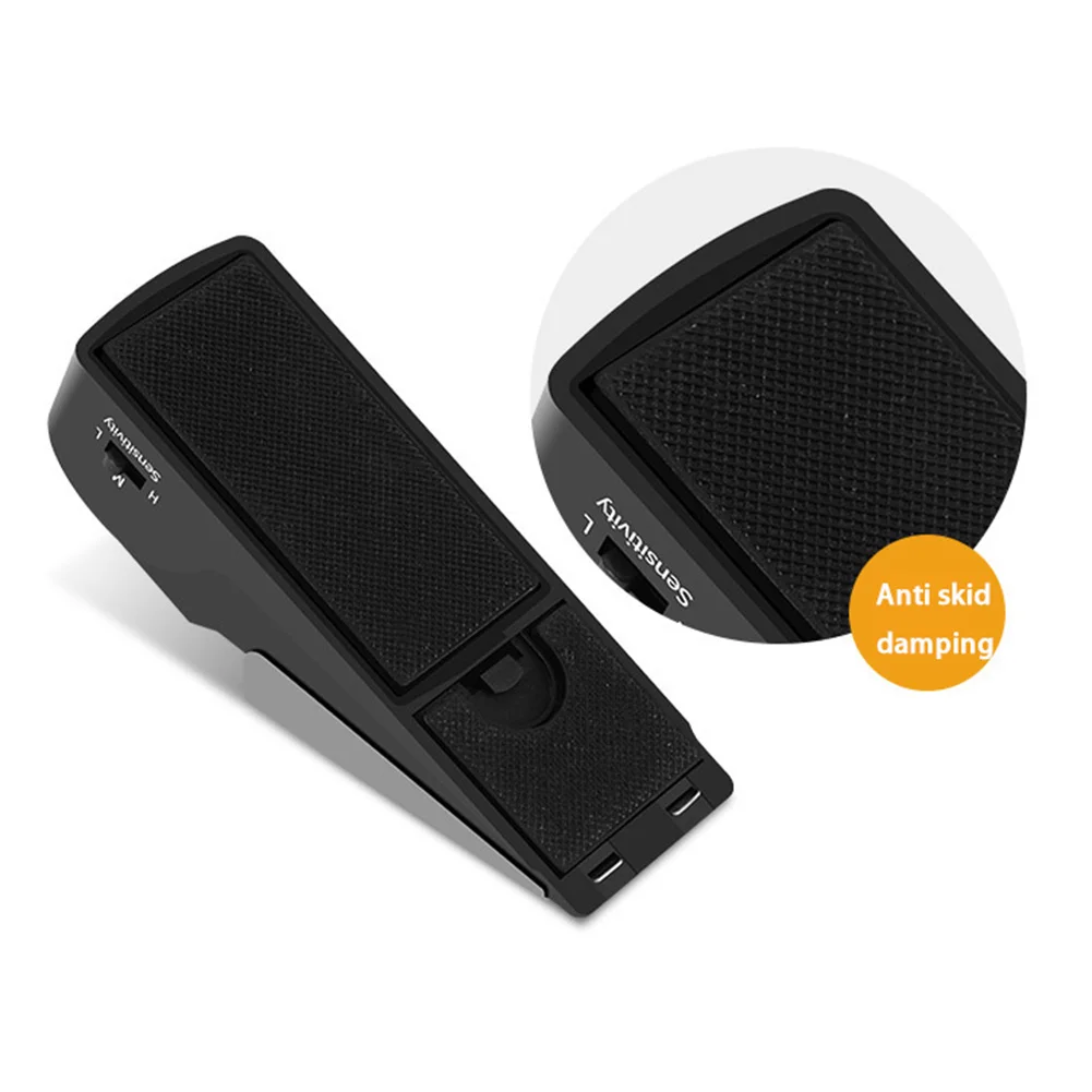 Home Hotel Alarm Anti-theft Travel Hotel Alarm Wireless Stainless Steel Cover Small Sensitivity Portable for Briefcase Wallet