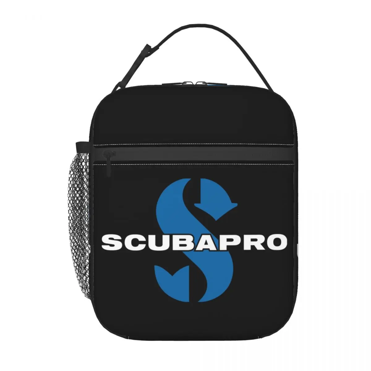 Scubapros Diving Logo Bolsa térmica para almoço, para mulheres e crianças, caixas de comida portáteis, caixa térmica para almoço