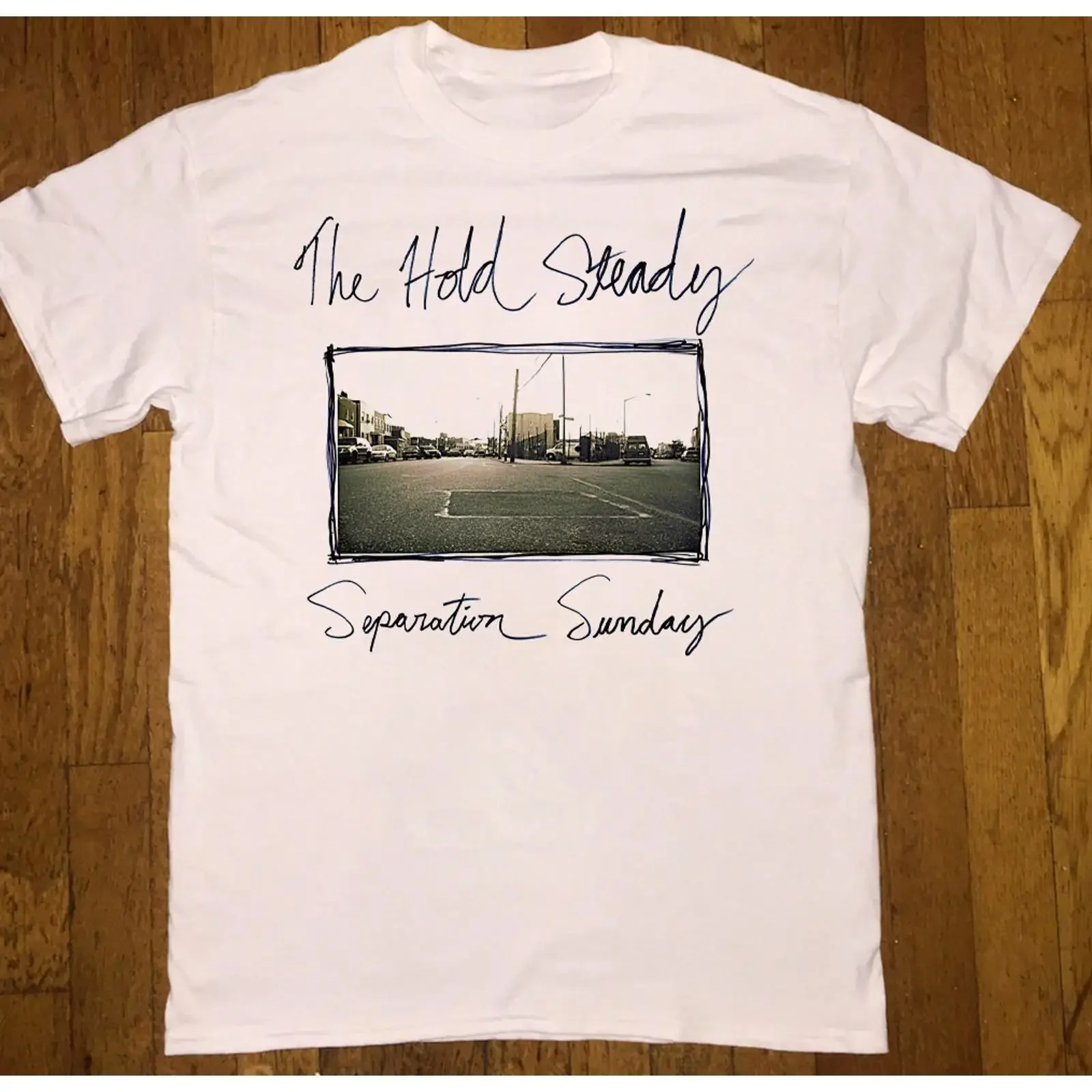 T-shirt The Hold Steady Band Album Separation Sunday, toutes tailles S à 5Xl, OM1831, streetwear graphique vintage lavé, mode élégante