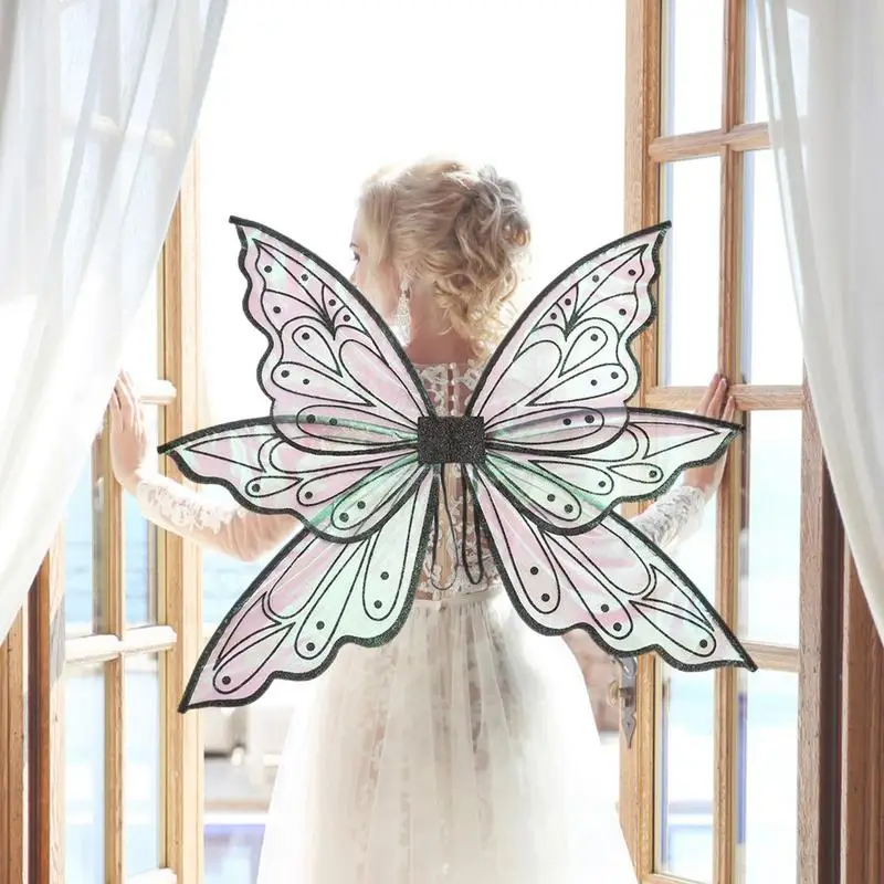 Fairy Wing Fairy Wings For Adult Women Girls Butterfly Elf Wings For Kids Dress Up Halloween Party Costume Angel Wings