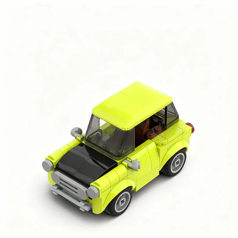 154pcs MOC Mr Bean Mini Other Collectible Display Building Blocks Construction Collector Kit Series Street Toy Gift For Adults