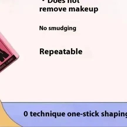 300 pçs/caixa resistente à água delineador selo adesivos moldagem única fácil de usar resistente à água resistente ao suor resistente ao suor