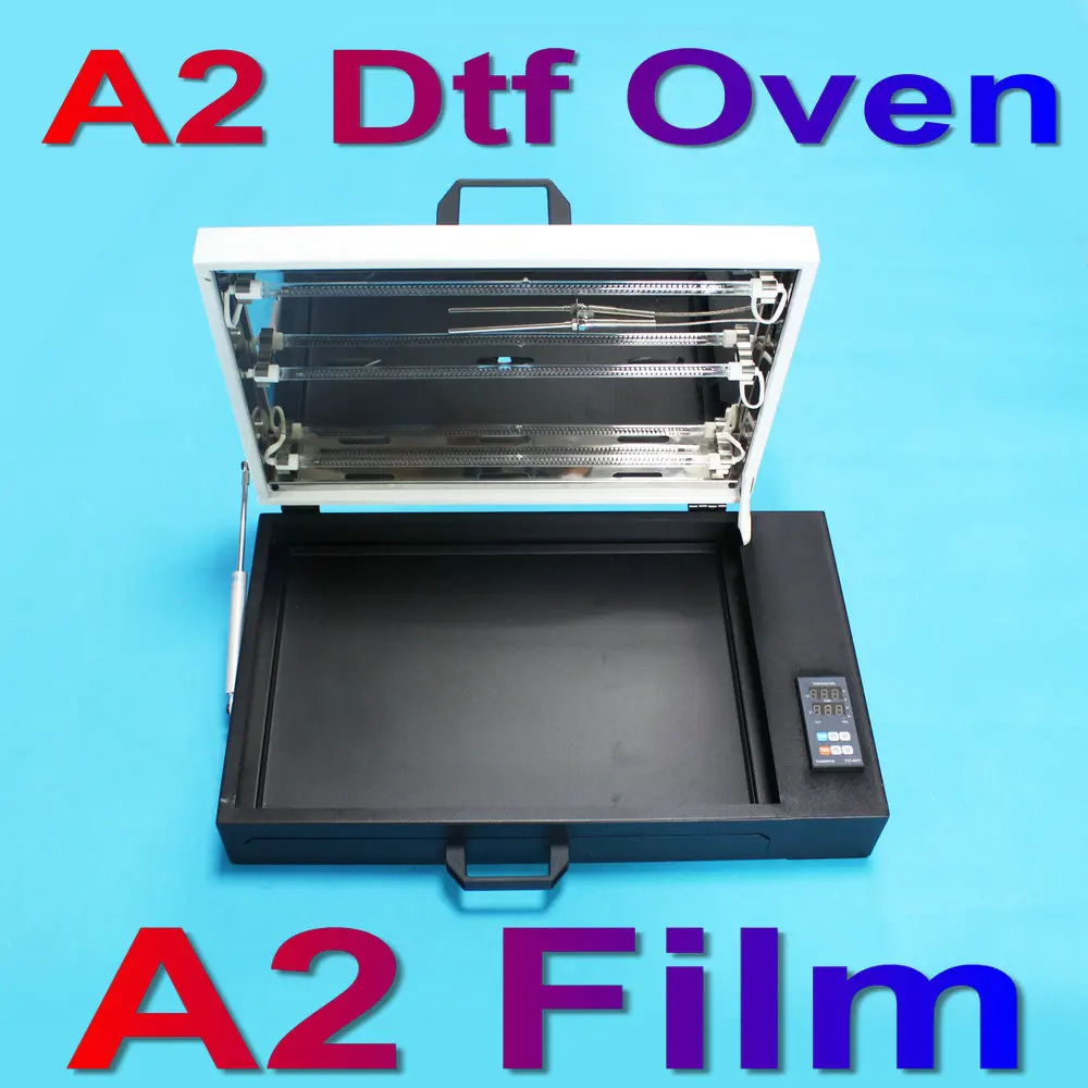 A2 Dtf Oven Baking Machine Curving Oven Pad Dryer Pet Film Fixing Heating Device White Ink Hot Stamping A2 Transfer Drying Oven