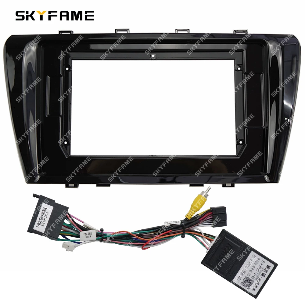 SKYFAME Car Frame Fascia Adapter Canbus Box Decoder Android Radio Dash Fitting Panel Kit For BAIC BJ20