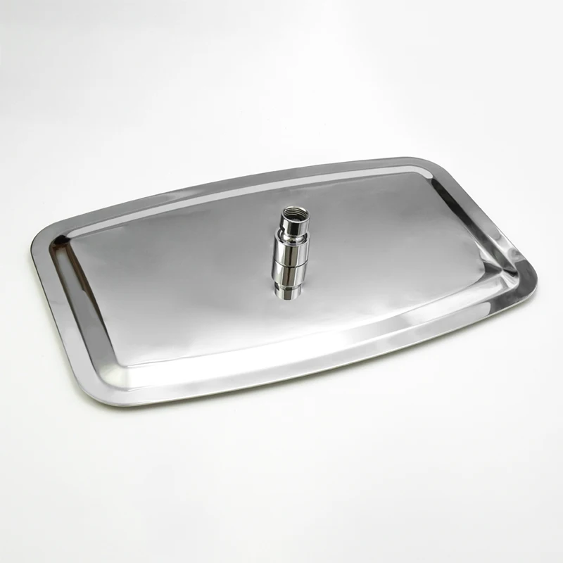 8/10/Inch Rain Shower Square Shower Replacement Head G1/2 Adjustable Bathroom Shower Head Spray Shower Polished Chrome Shower