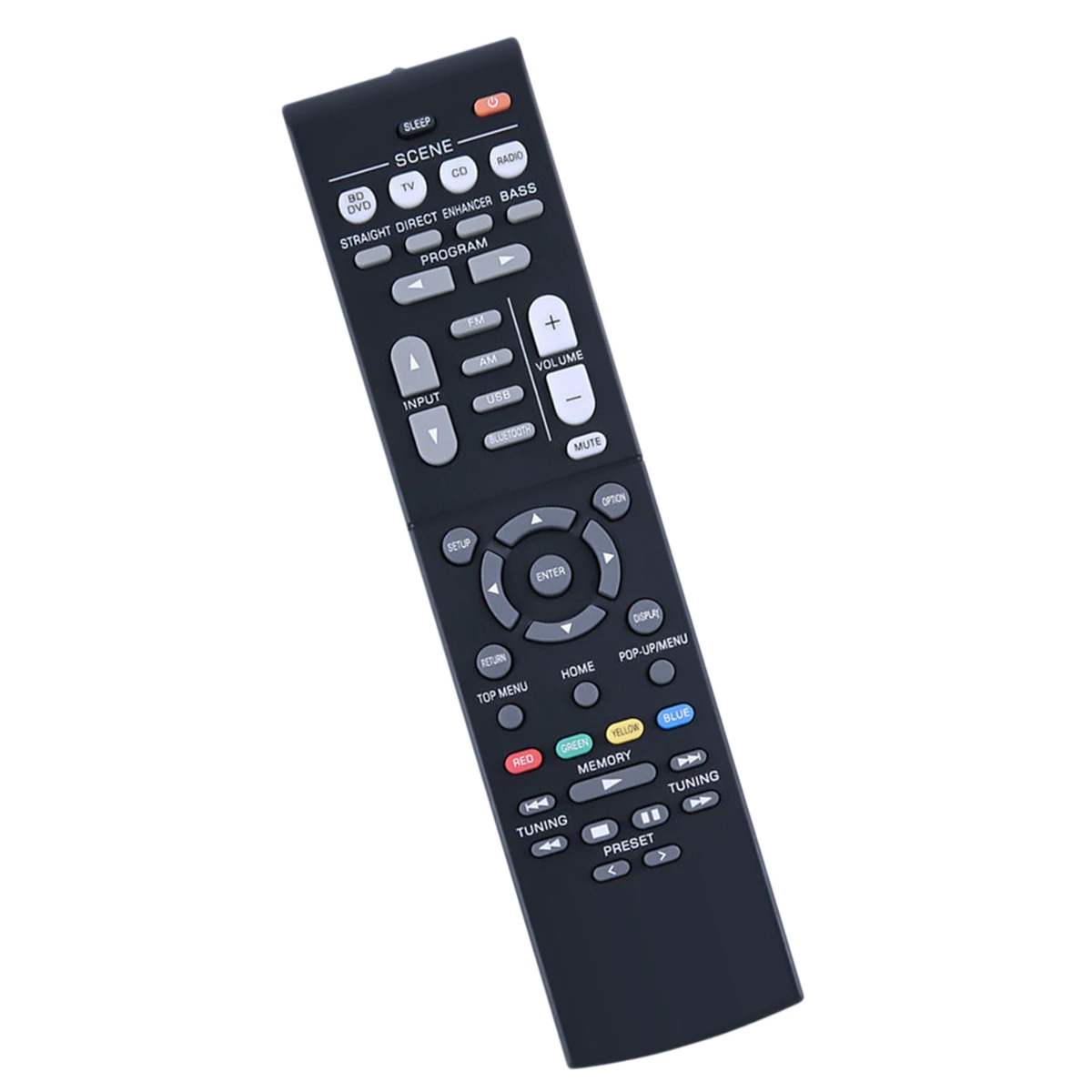 Replace Remote Control For Yamaha RX-V385 RX-V481 RAV531 RAV533 RX-V283 RAV561 ZZ432100 Home Theater Network AV Receiver