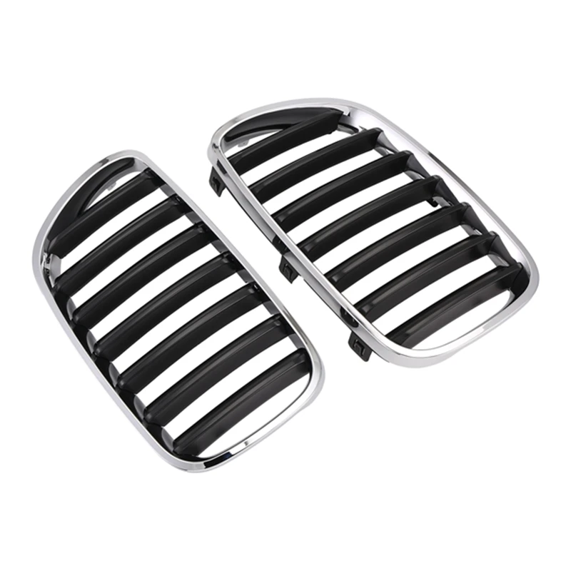 

For BMW X3 E83 2004-2006 Car Kidney Bumper Grille Grid Base Middle Net Grills 51113420091 51113420092