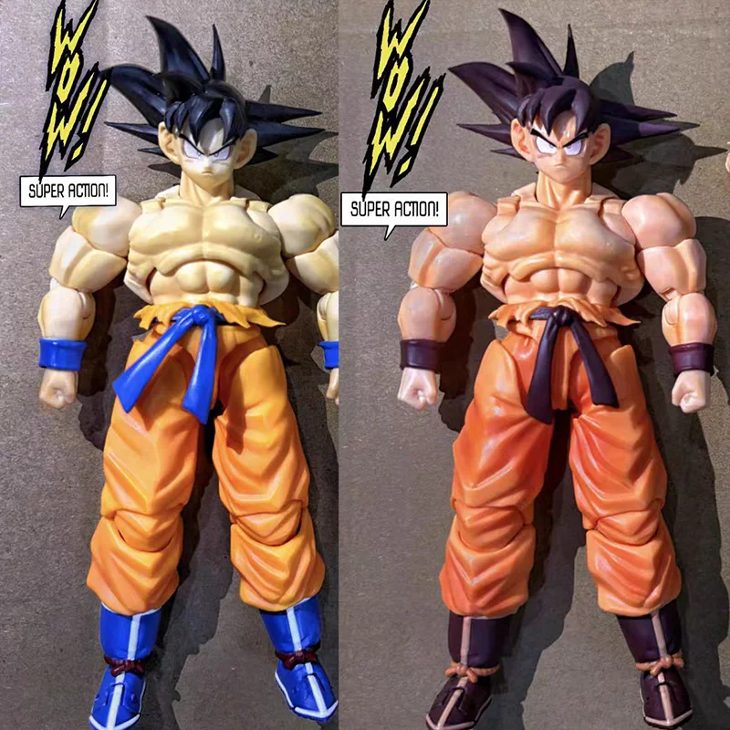 

Hot Anime Dragon Ball Duel World King Fist Sky Super Saiyan Wukong Model Action Figures Toys Surprise Gift