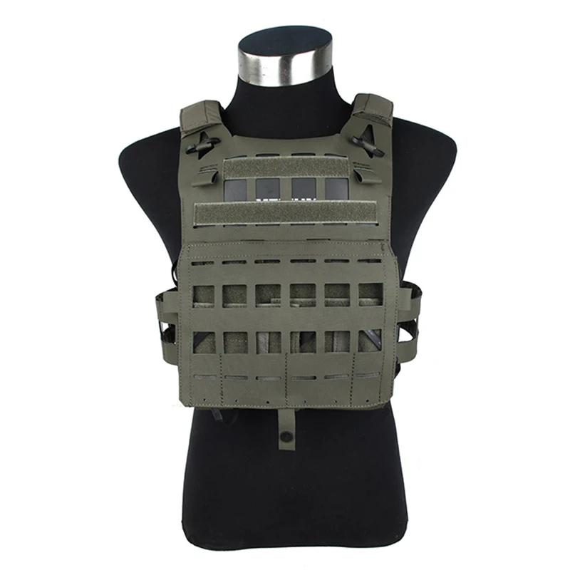 TMC Structure Plate Carrier AssaultLite Tactical Vest Fit Zip On Panel Ranger Green(051534)