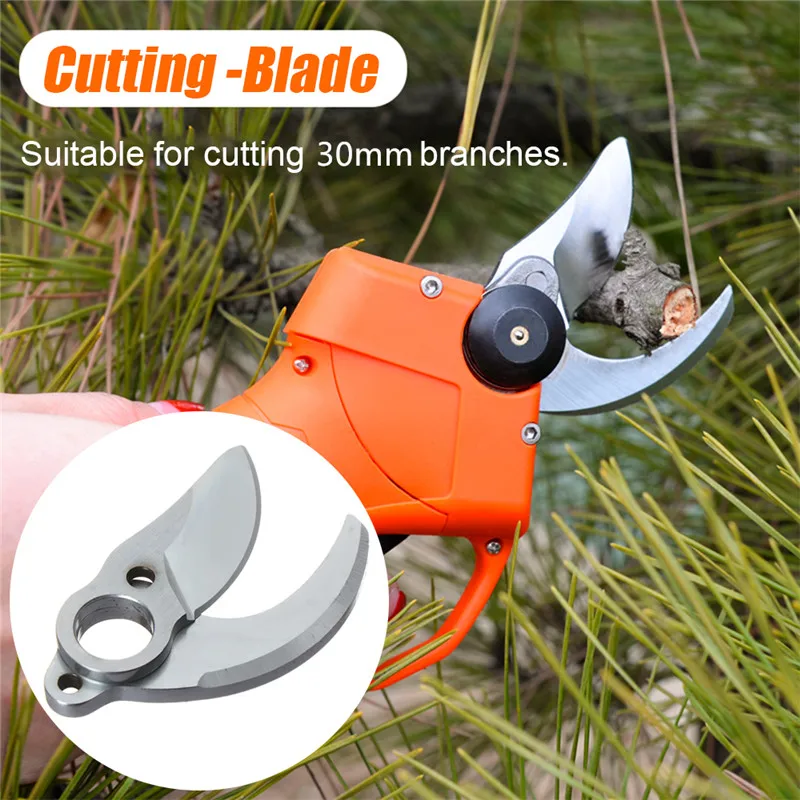 1Pcs Replaceable Blades for Cordless Pruner and Rechargeable Electric Garden Shears Pruning For 30mm Fruit Tree Bonsai Branches