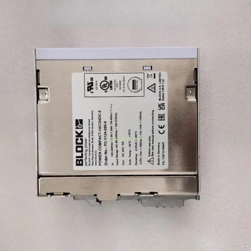 

Блок питания PVSL 400/24-20 Блок питания PVSE 400/24-10 Блок питания PVSE 230/24-5