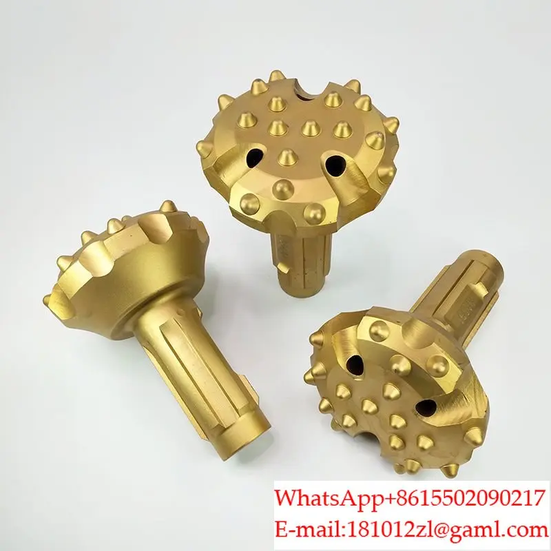 90 impactor 140 down-the-hole drill bit high-speed slope guardrail drilling down-hole drilling car down-hole drill rod