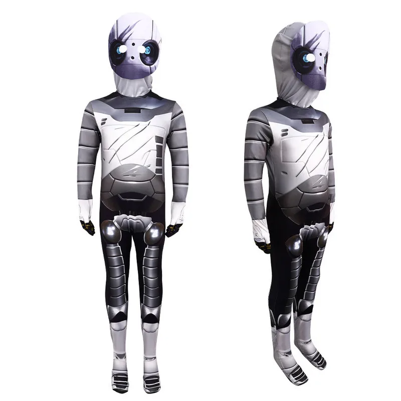 The Wild Robot Cosplay Costumes The Wild Robot Bodysuit For Children Adults Costumes Halloween Cosplay Cartoon Jumpsuit