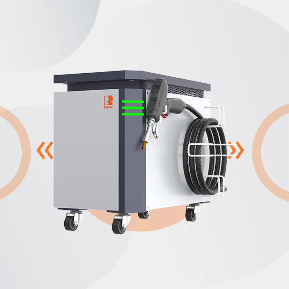 Handheld 1500W All-in-one  Welding Machine 4-in-1  Welder with air Cooling for HVAC Pipeline Welding
