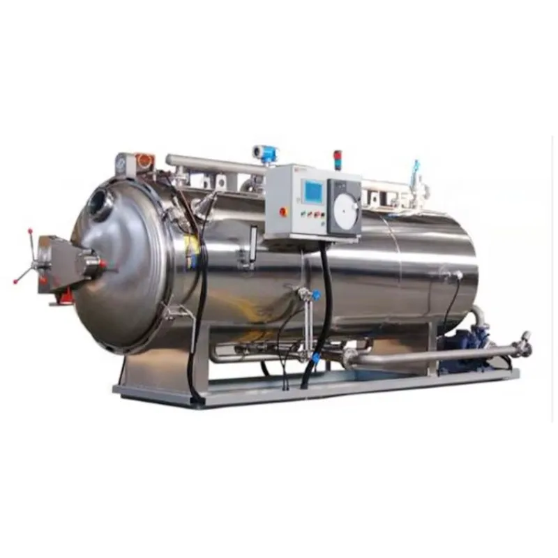 Autoclave Retort Canned Mushroom Straw Sterilizer High Pressure Steam Food Processing Commercial Sale Support Custom