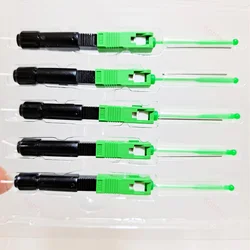 SC/FC APC/UPC Quick Fusion FTTH Adapter SC/UPC SOC Splice On Optical Fiber Connector Hot Melt Joint Weld joints SC Connector