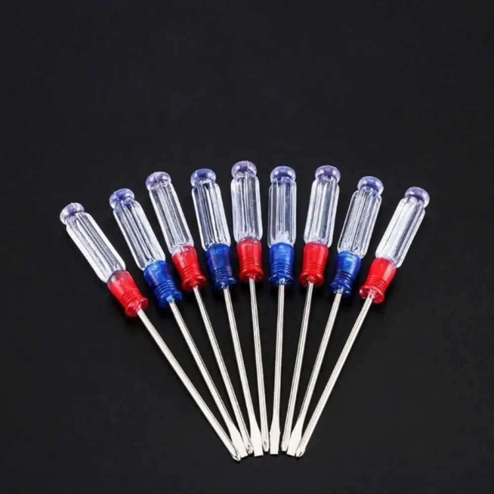 130mm 3mm Magnetic Screwdriver Phone Repair Hand Tool Small Screwdriver Lightweight Crystal Clear Handle Phillips Screwdriver