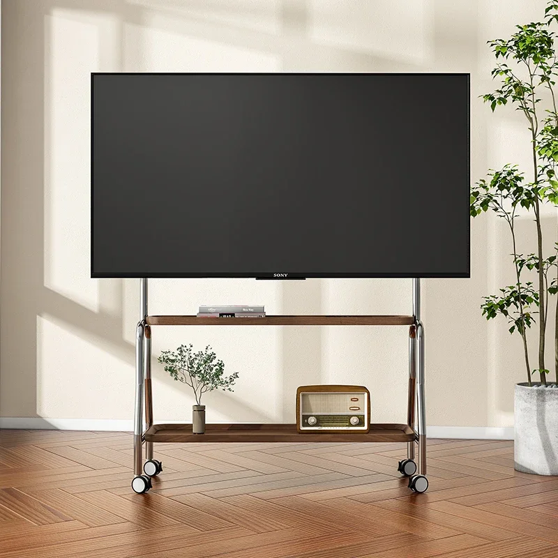 New Model New TV Floor Bracket Removable Vertical Pulley 43-75 Inch Universal Hanger Premium Premium