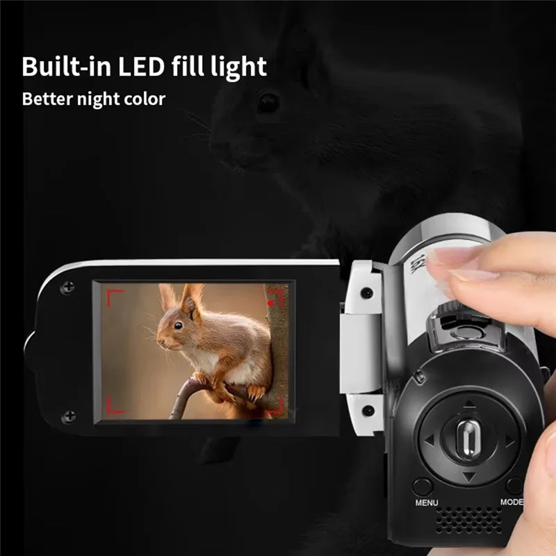 A92Z Digital Camera LED Light Digital Camera Digital Camera For Vlog Travel Camera Hiking