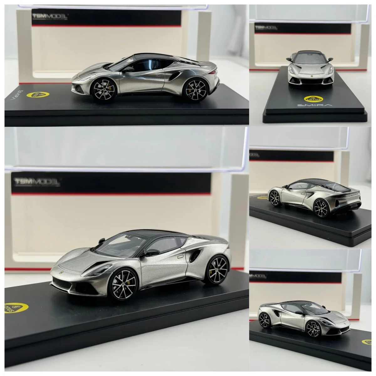 

Not The Original Box TSM 1/43 Tesla Emira Resin Car Model Collectible Toy Gift Souvenir Display Ornament