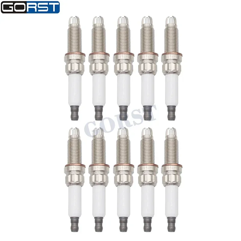 10pcs Zündkerze 12120038349 für bmw e60 e61 e63 e64 e81 e82 zkbr7a-htu 12120034091