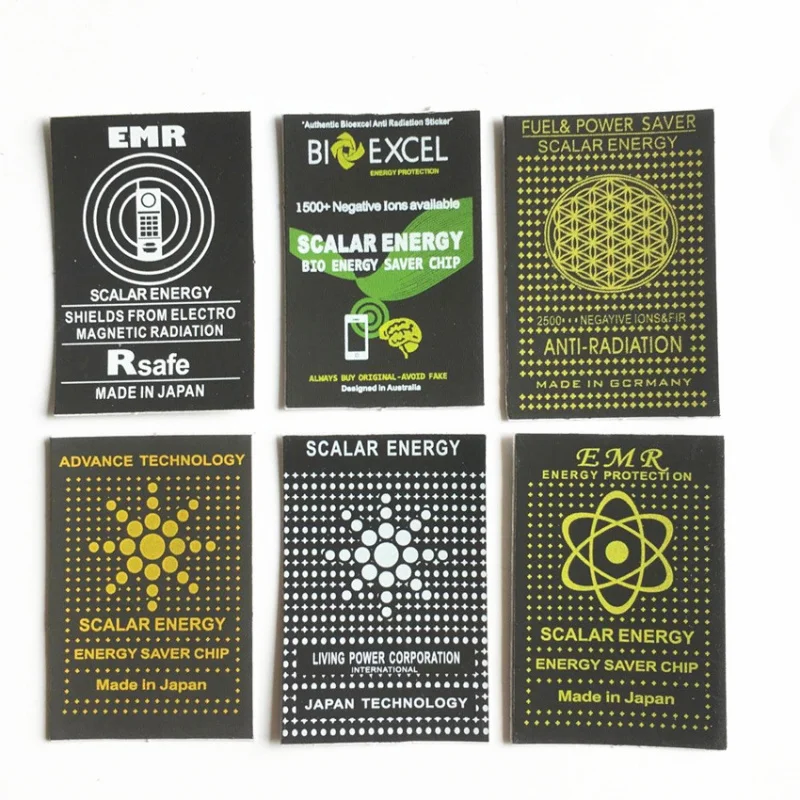 Aangepaste fabrieksvoorraad PVC telefoonsticker stralingsbeschermer