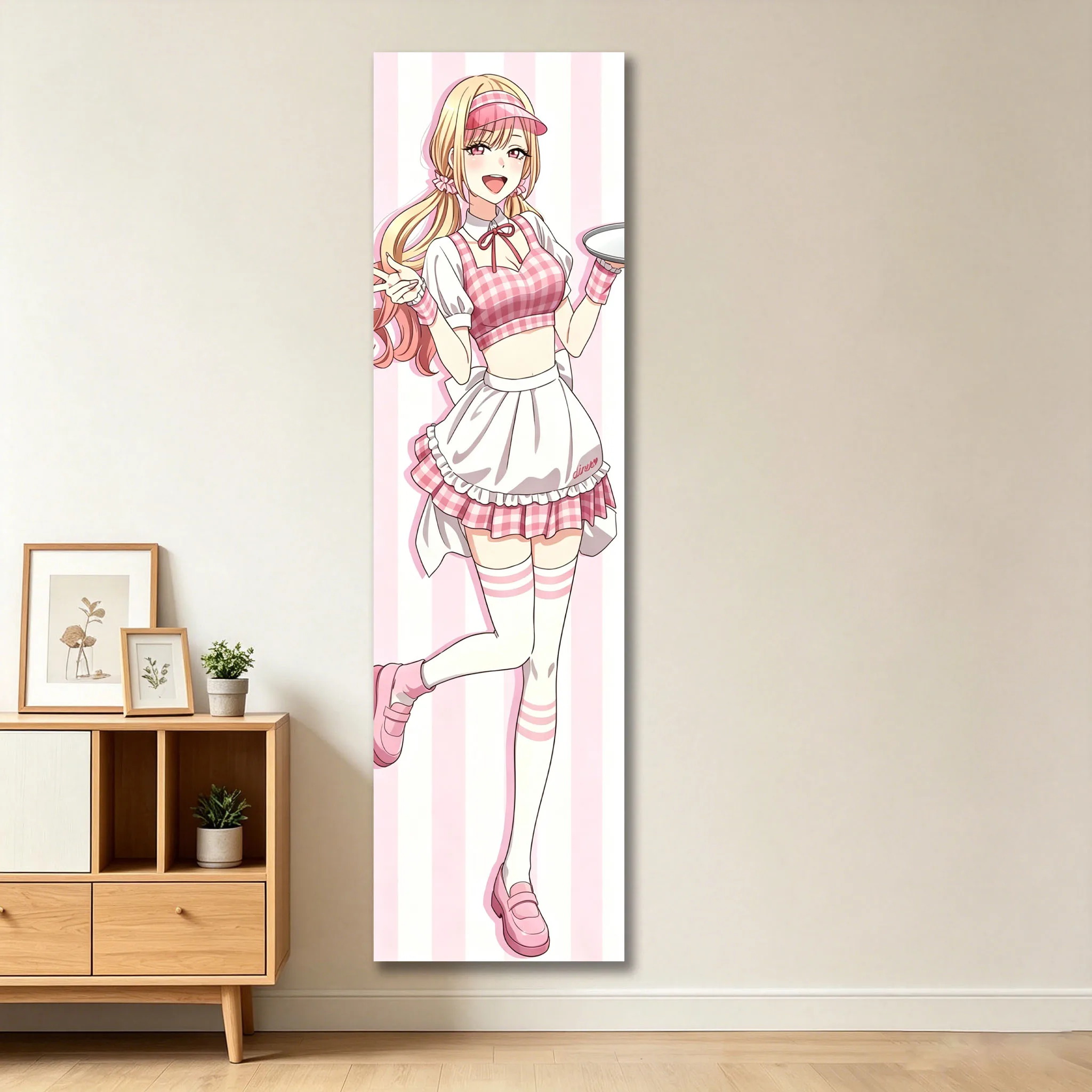 M-Marin K-Kitagawa My D-Dress-Up Darling Moe Tapestry Anime Girl Long Tapestry Suitable For Bedroom Dorm Wall Decor