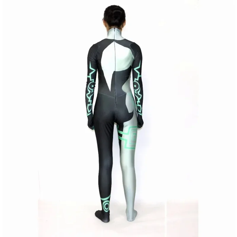 Vrouw Fantasia Twilight Princess cosplay kostuum dames Midna Zentai jumpsuit kostuum Aap Halloween carnaval bodysuit