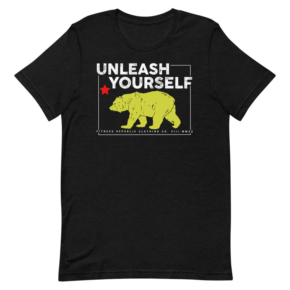 UNLEASH YOURSELF Athletic Fit T Shirt By Fitness Republic