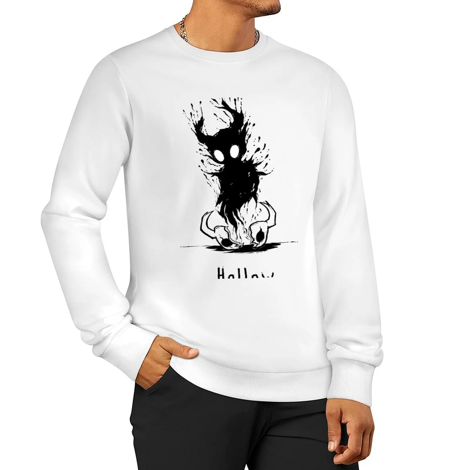 

Hollow Void [Hollow Knight] Sweatshirt clothes for men autumn jacket men men clothes new hoodies and sweatshirts