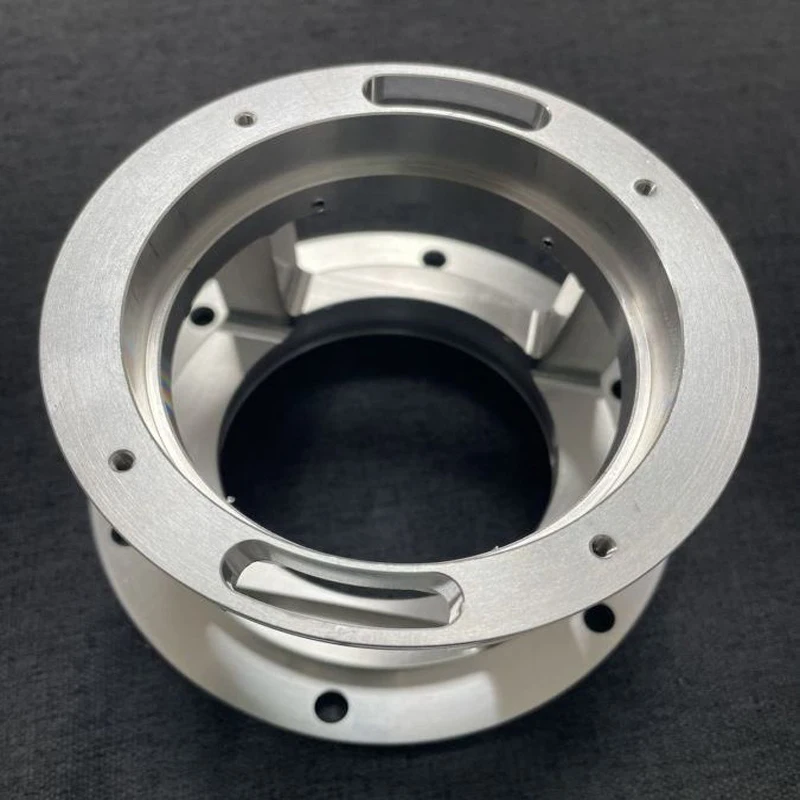 

Custom CNC Machined Stainless Steel Flange Mounting Base Hollow Cavity Mechanical Parts for Precision Turning And Milling