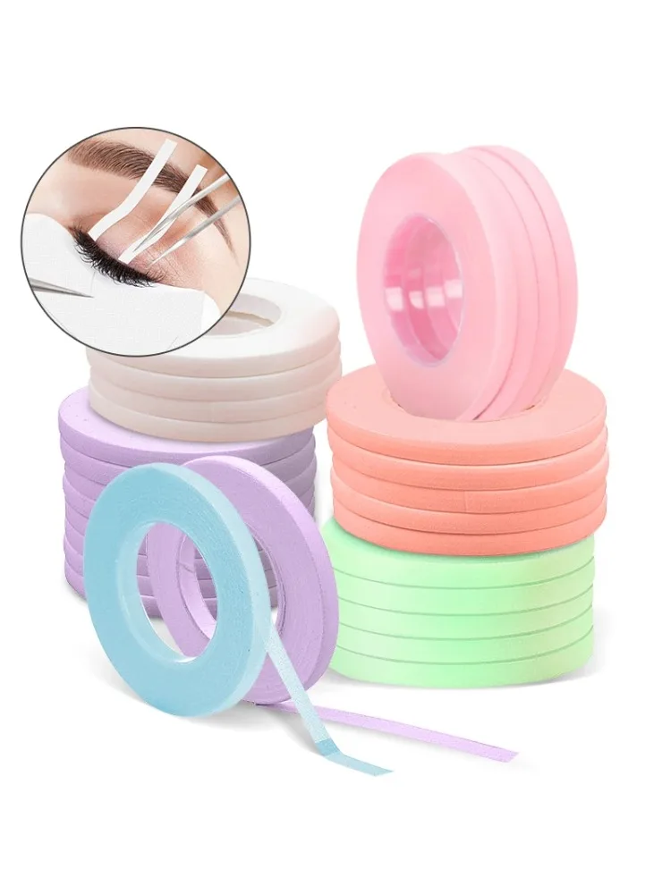 5/10 Stück Mikroporen-Tape für Wimpernverlängerung Zubehör Wimpernbänder für unter den Augen Wimpernverlängerungs-Tape