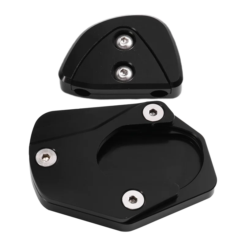 A30P-Side Stand Doot Kickstand Auxiliary Foot Pedal Support Plate For Motorcycle For SYM ADXTG400 ADXTG 400 2024 2025 Black
