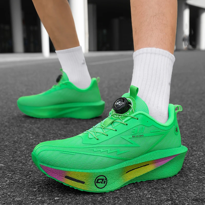 Zapatillas de deporte informales para hombre, zapatos Unisex a la moda, duraderos, antideslizantes, con suela gruesa, cómodos, transpirables, fáciles de cl, 2025