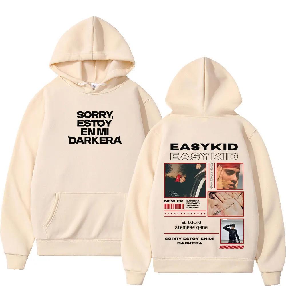 

Рэпер Easykid Music Album Tour толстовки с принтом для мужчин и женщин Harajuku толстовки большого размера в стиле хип-хоп повседневные толстовки с длинными рукавами топы