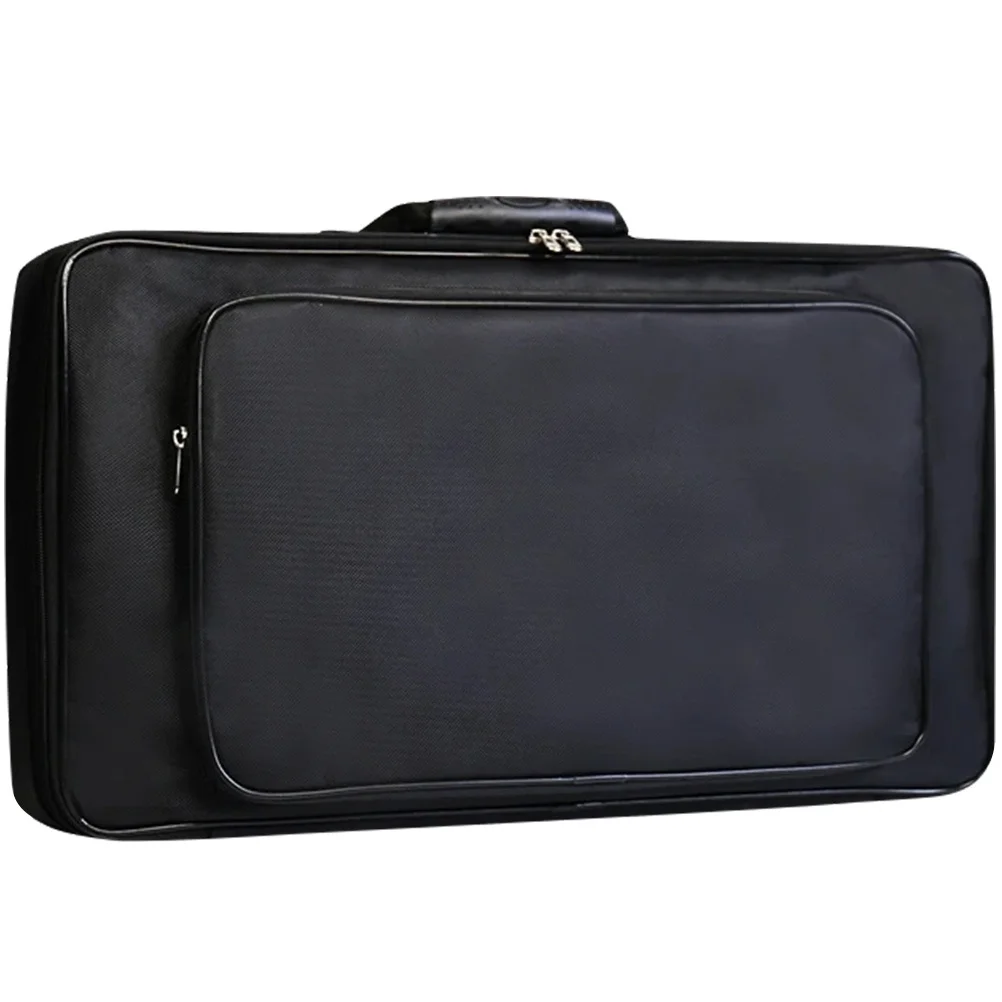 Oxford Cloth Audio Effector Storage Case Portable Shockproof Organizer Bag Black Stylish Durable Protective Microphone Parts