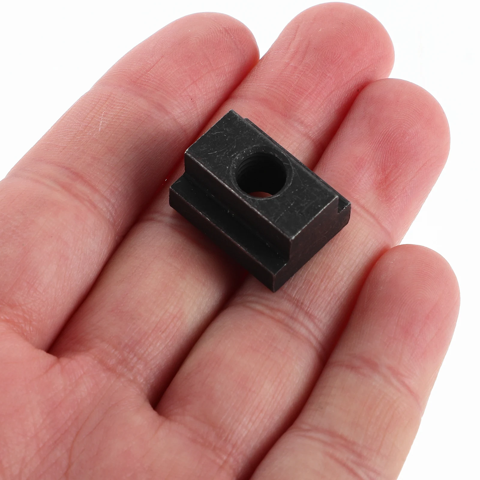 

6pcs T-Slot Nuts High Strength Carbon Steel Clamping Self-Locking Grinder Quick Release Nut Button for Machine