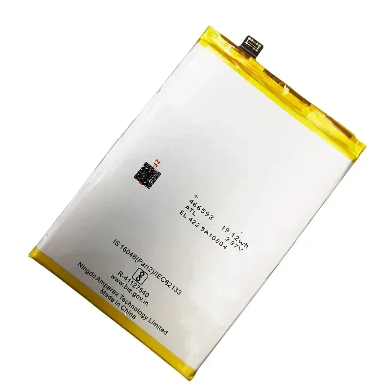 Replacement Battery For OnePlus ACE Racing Edition, Original BLP933, 5000mAh, Phone Batteries For OPPO K10 5G, PGJM10, PGZ110