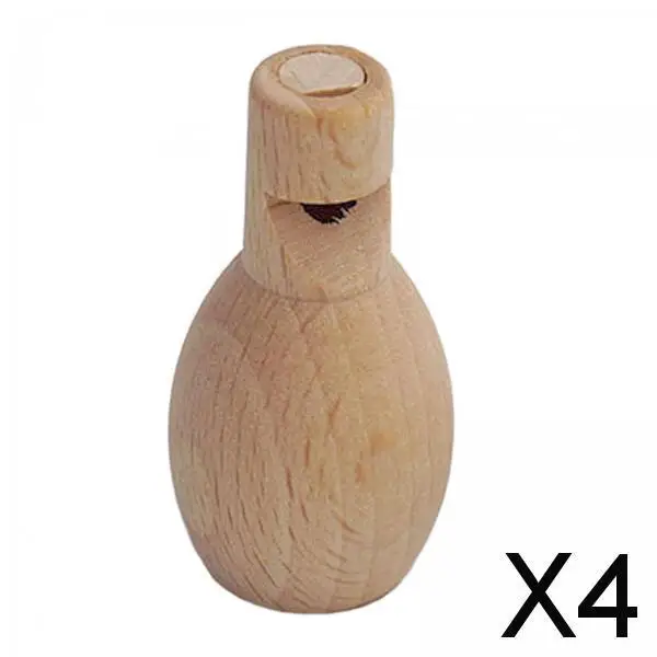 어린이용 목재 호루라기, 인지 학습 활동, 공예 소리 호루라기, 2-6 팩