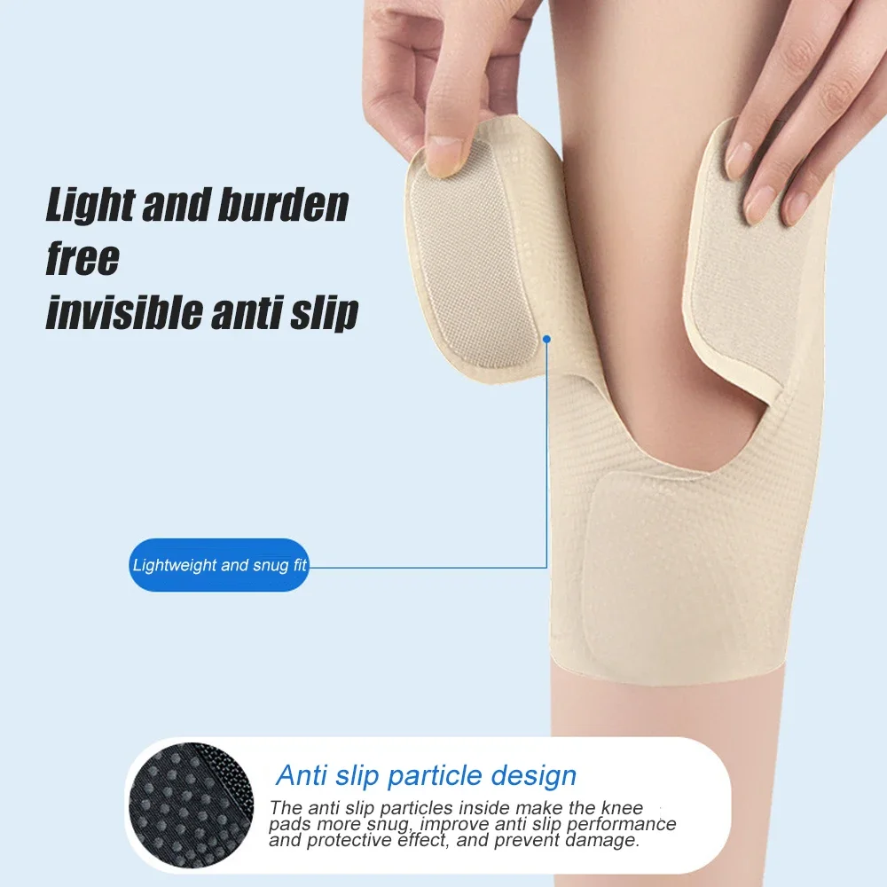 1Pcs Knee Brace with Side Stabilizer, Compression Knee Sleeve For Men Women, Knee Support Brace for Knee-Pain Relief - Image 4