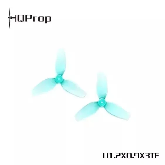 12Pairs HQprop 1.2inch Three Blades Propeller Ultralight 1.2x0.9x3(31MM)-1MM Positive Negative Props for RC FPV Drone Spare