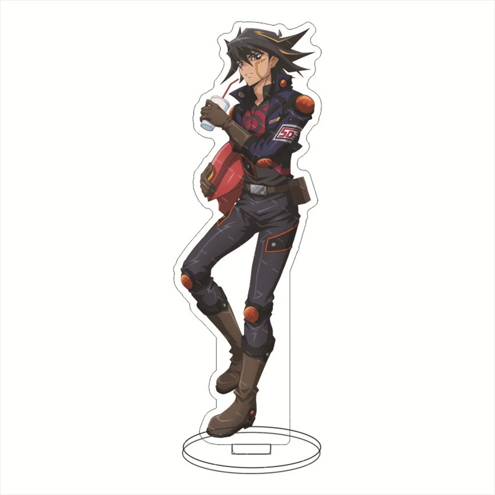 Аниме Yu-Gi-Oh! Фигурка врана, кукла, игрушка Yusaku Fujiki Ryoken Kogami, акриловая фигурка, подставка, модель, косплей, искусственный подарок Аниме Yu-Gi-Oh! Фигурка врана, кукла, игрушка Yusaku Fujiki Ryoken Kogami, акриловая фигурка, подставка, модель, косплей, искусственный подарок