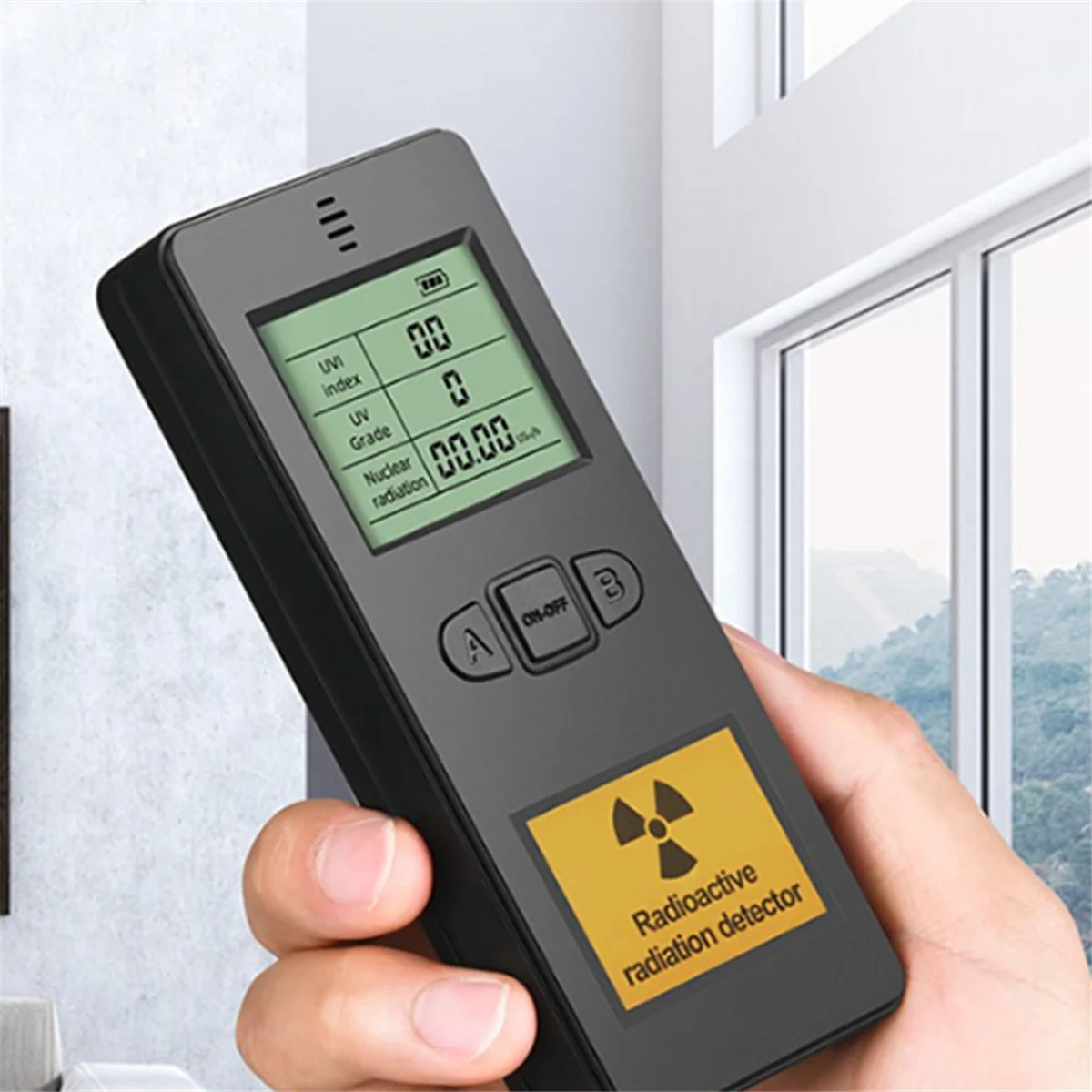 KF910 rilevatore di radiazioni nucleari portatile Tester di grado UV dosimetro multifunzione da laboratorio per radiazioni nucleari