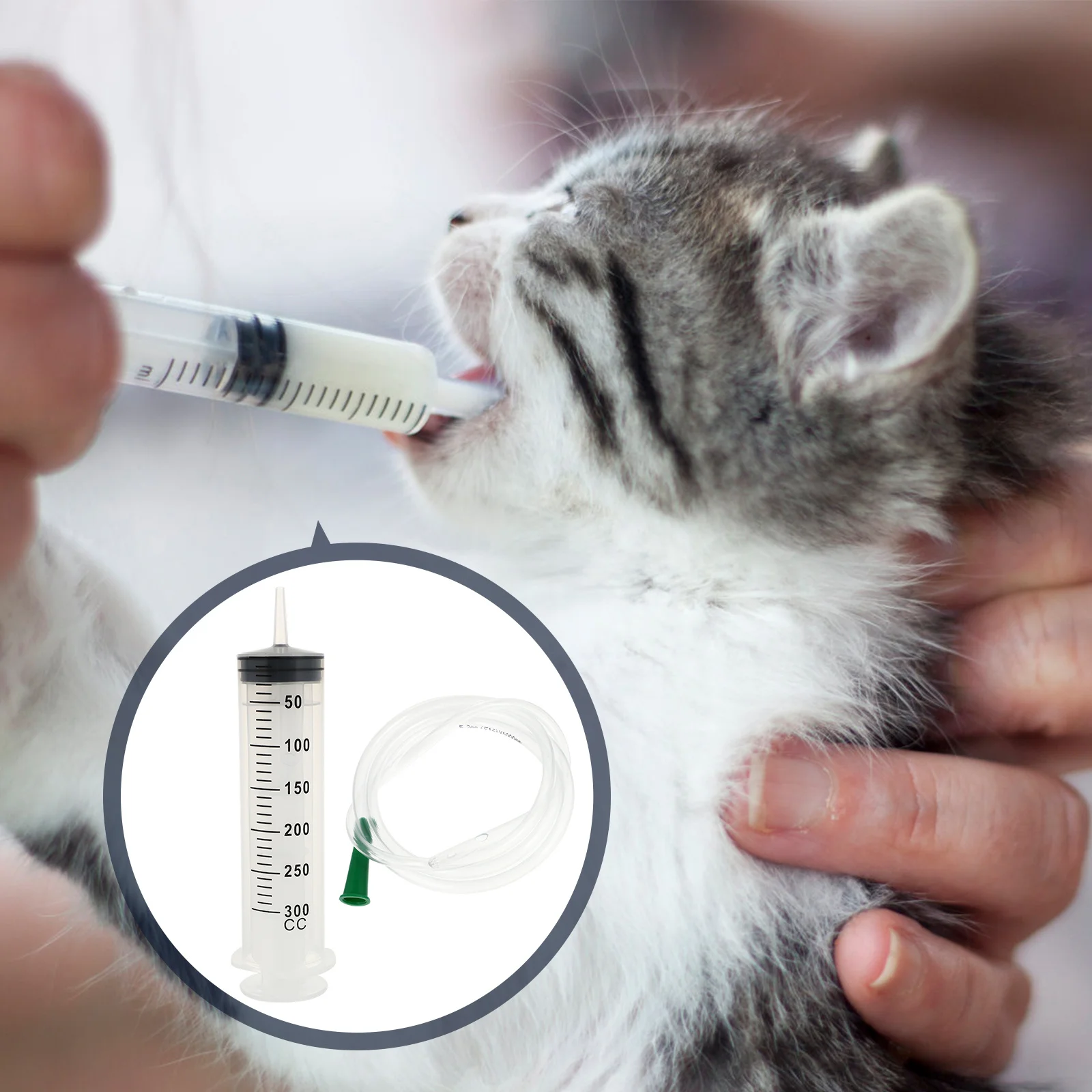 

1 Cleansing Syringe Large Capacity 300ml Flusher Easy Insert Painless Cleanse Tool with 1 Meter Tube Relief