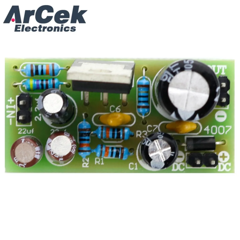 1pcs TDA2030A Electronic Audio Power Amplifier Board Module DC 9V-24V Mono 18W Computer Active Speakers DIY Kit