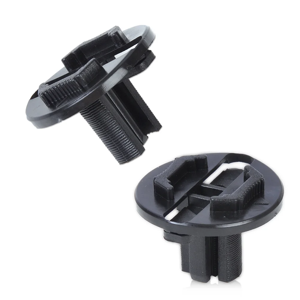 Fit For W124 300CE E420 Fastener Clips Headlight 4pcs Black Fastener High Reliability Plastic Stable Characteristics