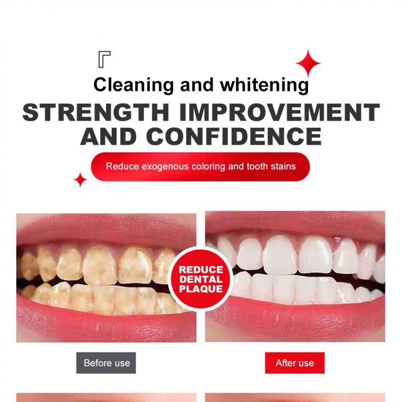 Quick Repair Cavities Caries Probiotic Toothpaste Clean Whiten Remove Yellow Plaque Protect Gum Reduce Tooth Stains Fresh Breath