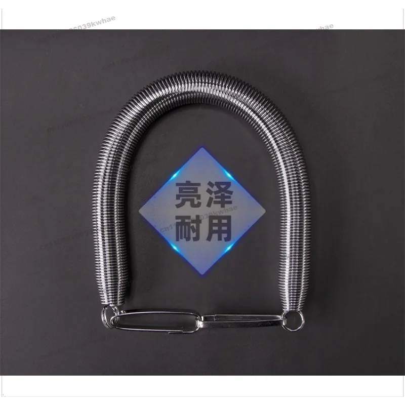 For Spring Tension Replacement Spring Spare Electroplated Chrome Anti-rust Belt Hook Single 9KG Strength