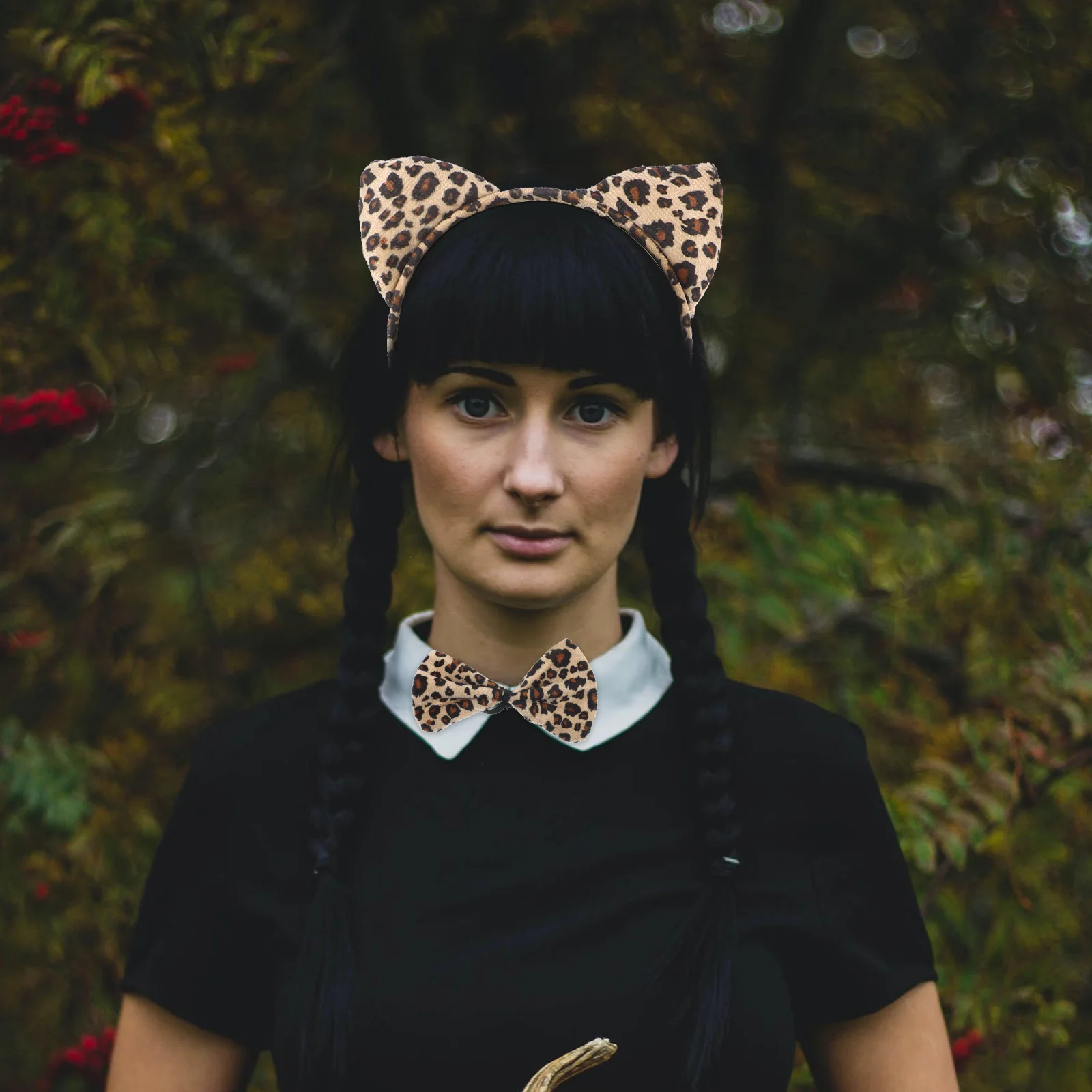 

1Set Dog Role Play Costume Lovely Animal Design Cosplay Set for Adults Halloween Party Birthday Masquerade Performance Accessory