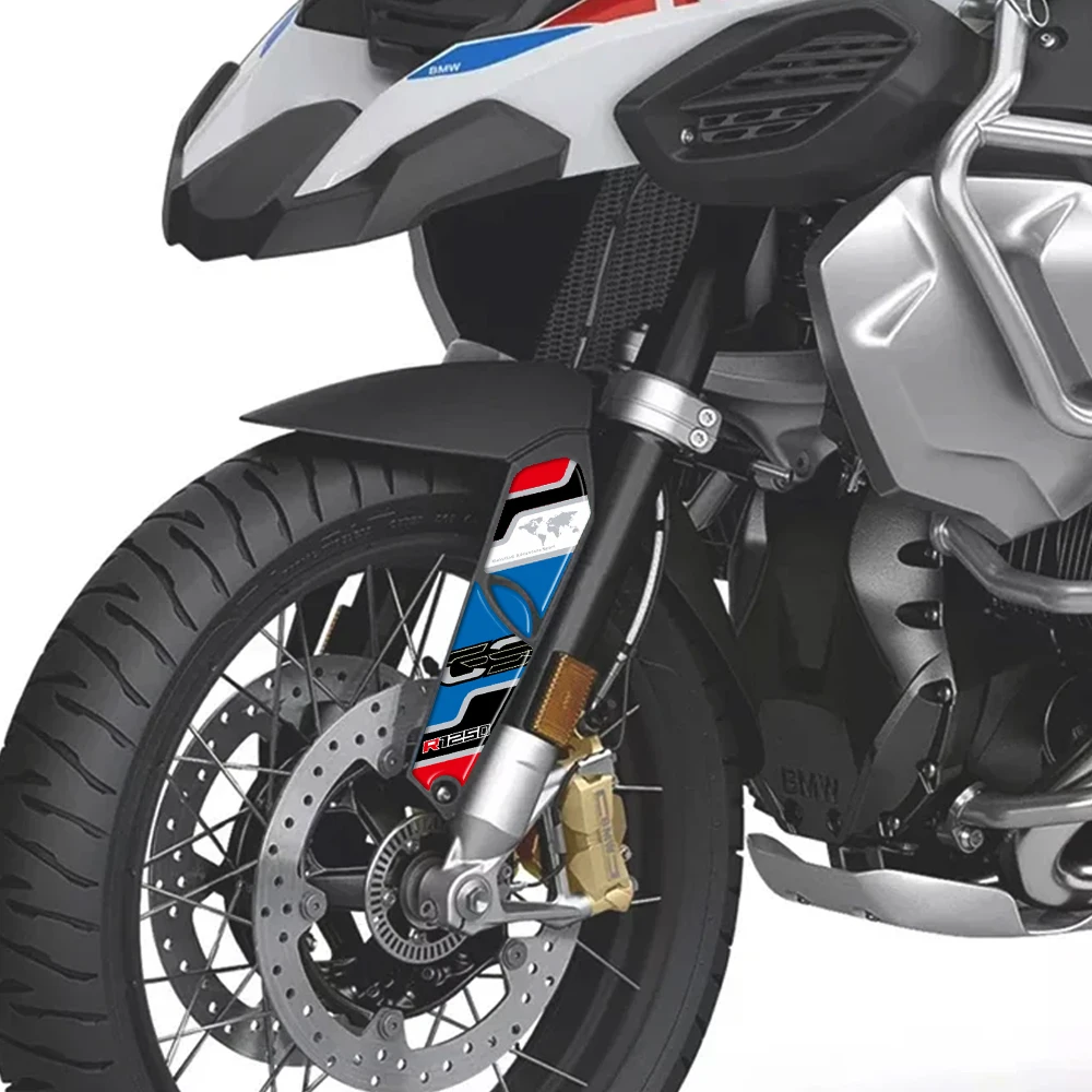 BMW R1250GS R 1250 GS 어드벤처 트로피 2019 2020 2021 2021 2022 2023 3D 젤 스티커 프론트 펜더 데칼 데칼 액세서리